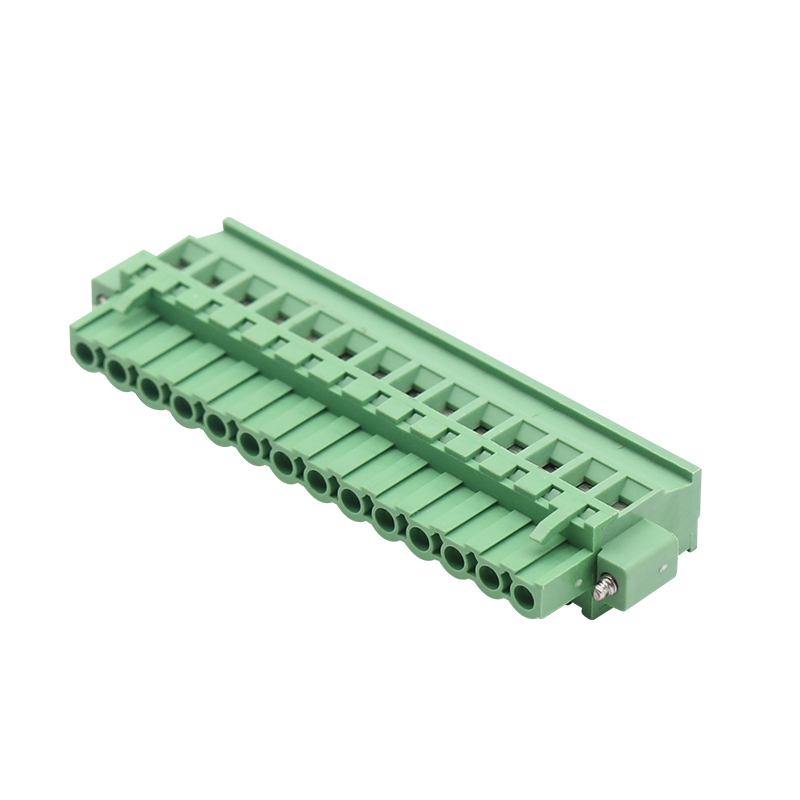 Qadın Yaşıl 5.08MM PCB Terminal Bloku